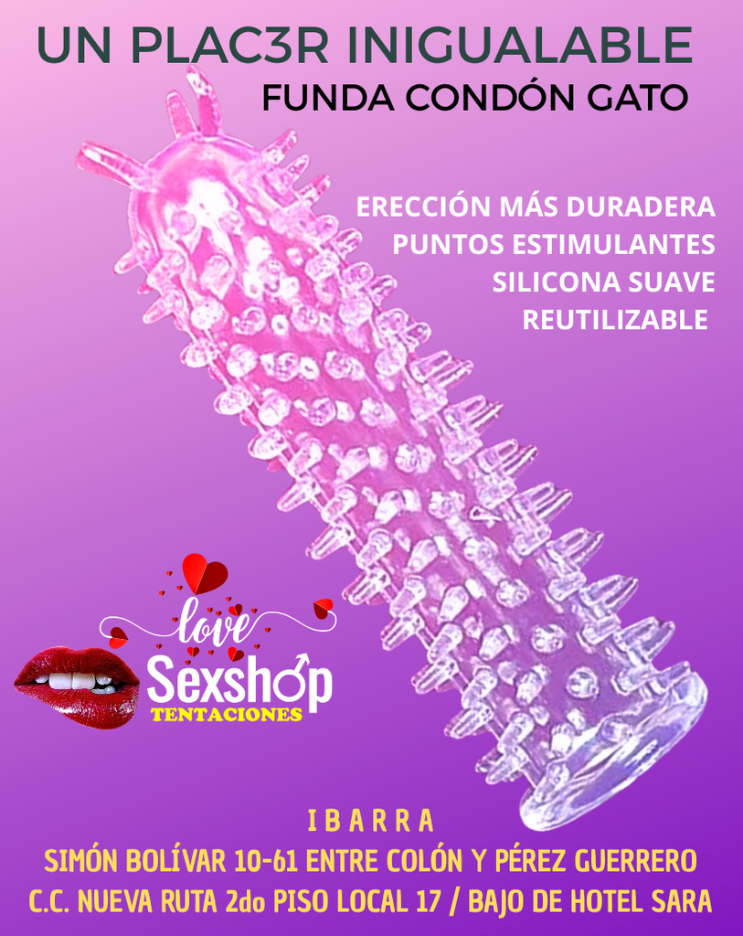 Funda condon Gato