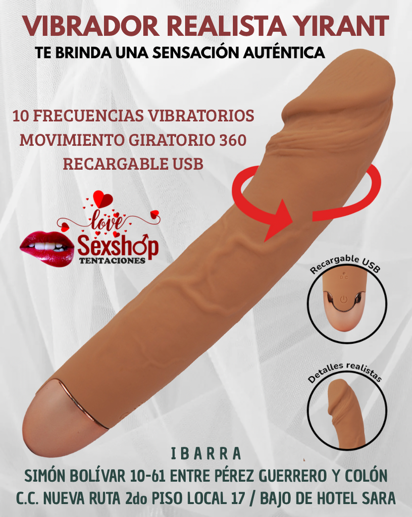 Vibrador jiratorio piel