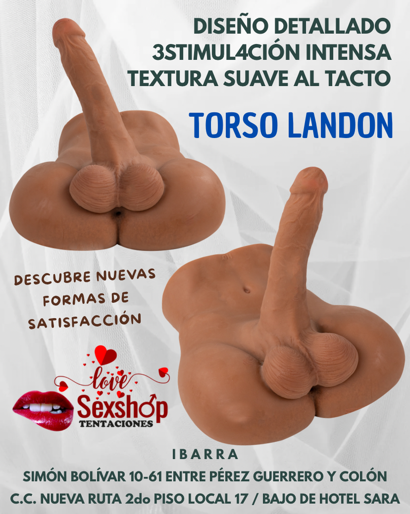 Torso hombre café