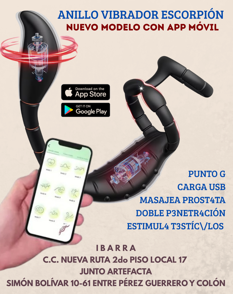 Anillo Escorpión app