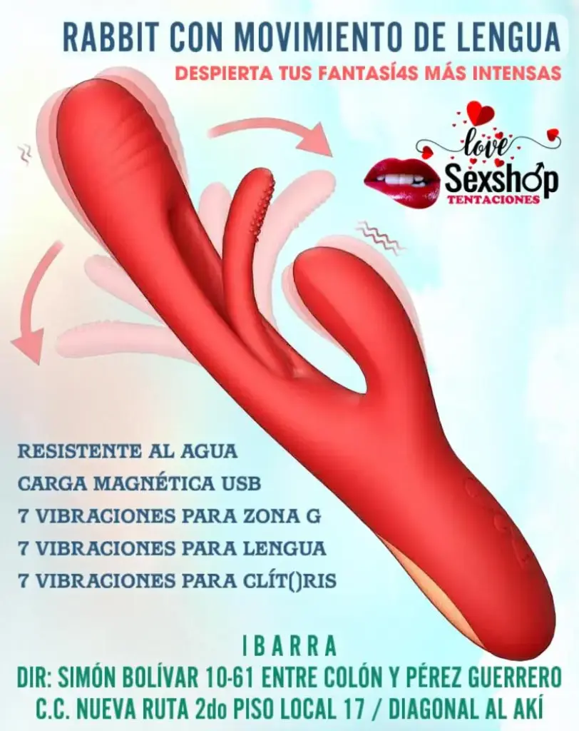 Vibrador con estimulación