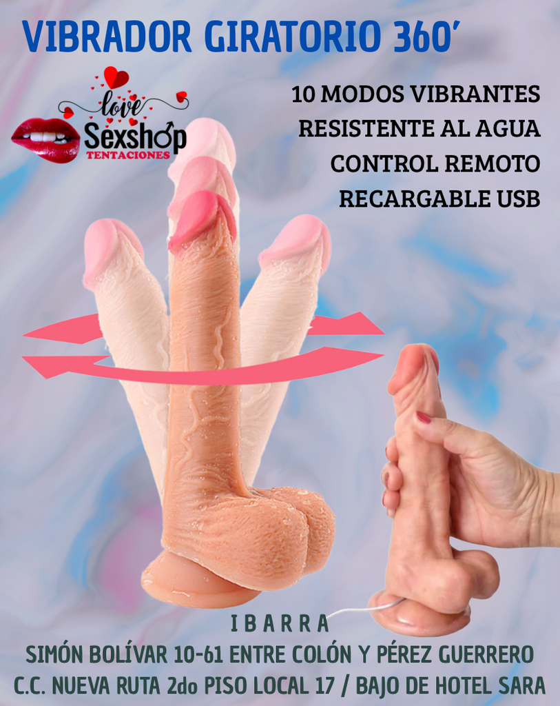 Vibrador giratorio