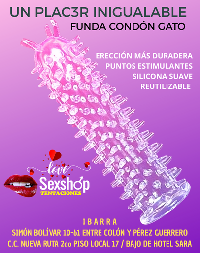 Funda condon Gato