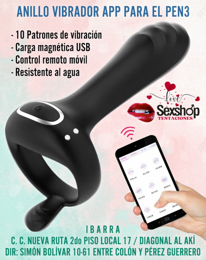 Anillo hombre zona G app