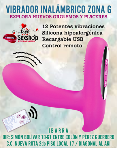 Vibrador zona G o Prostata